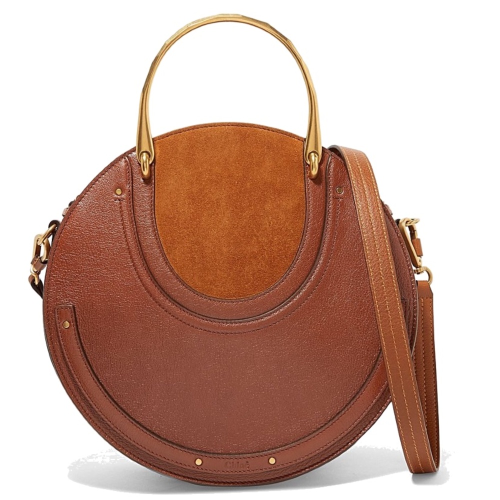 Chloe PIXIE LEATHER Suede Handbag